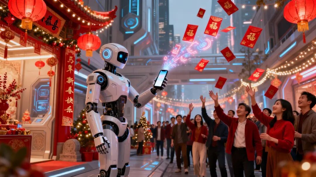 image from 狂掷80亿！2026春节红包大战：你以为在抢钱，其实在给AI“当牛马”？