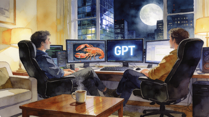 image from OpenAI 终于决定不装了：GPT-5.4 亲自“夺舍”你的鼠标，OpenClaw 这下撞上铁板了？