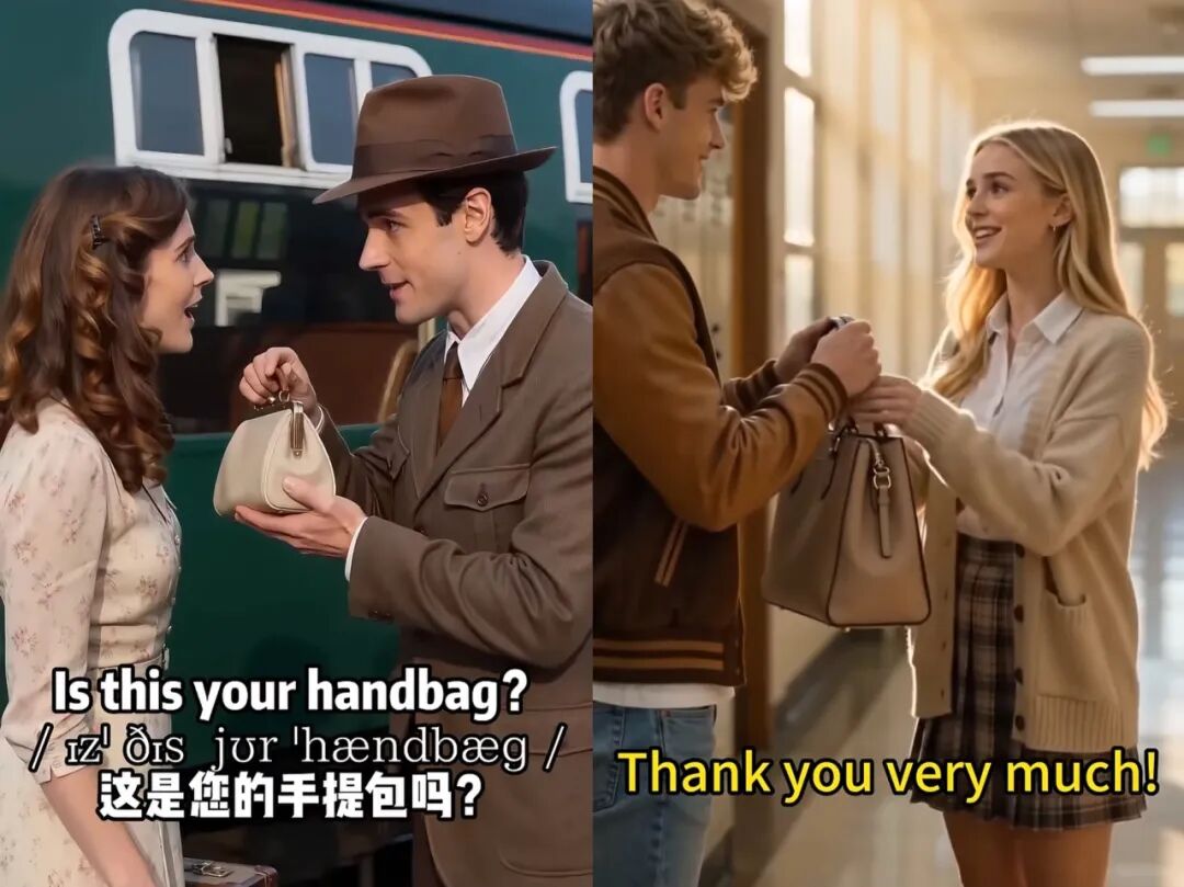 image from 《新概念英语》惨遭AI“秽土转生”：那个丢了50年的手提包，终于拍成了好莱坞大片？