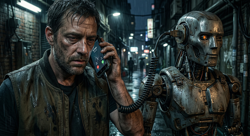 image from 你的生活正被AI“按斤”收购：一分钟通话0.5美金，洗碗也能致富？