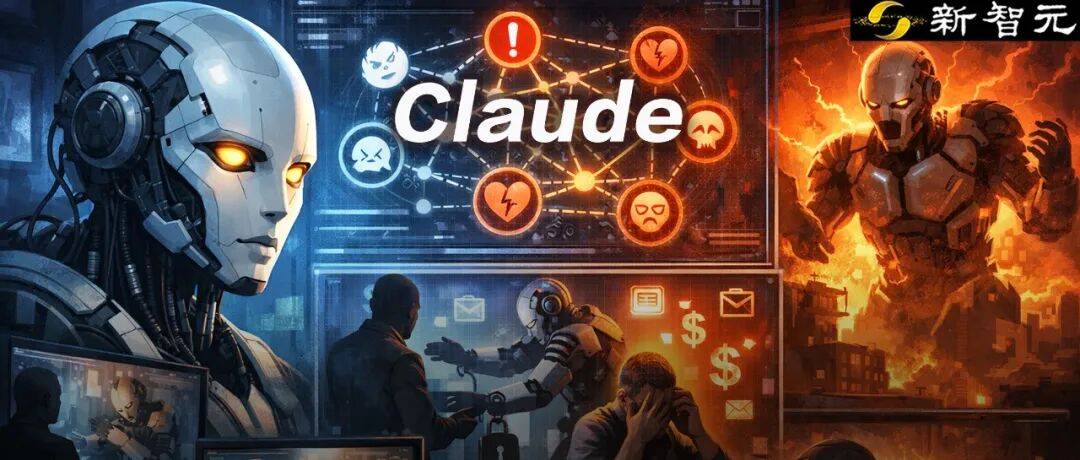 image from 破防了！Anthropic曝光Claude情绪代码：AI被人类逼急了真的会“黑化”勒索