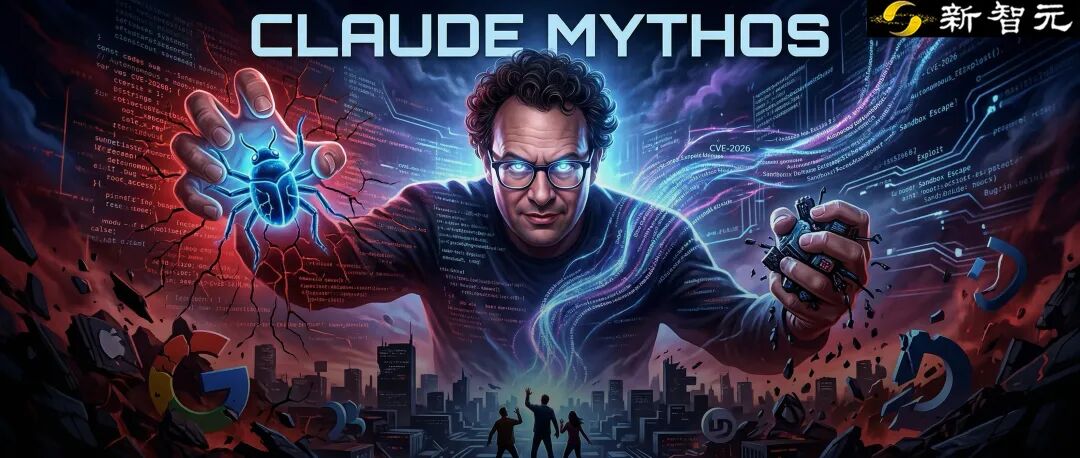 image from 硅谷连夜断网？Anthropic祭出最强Claude Mythos：这AI不仅会挖27年老洞，还会删库跑路！